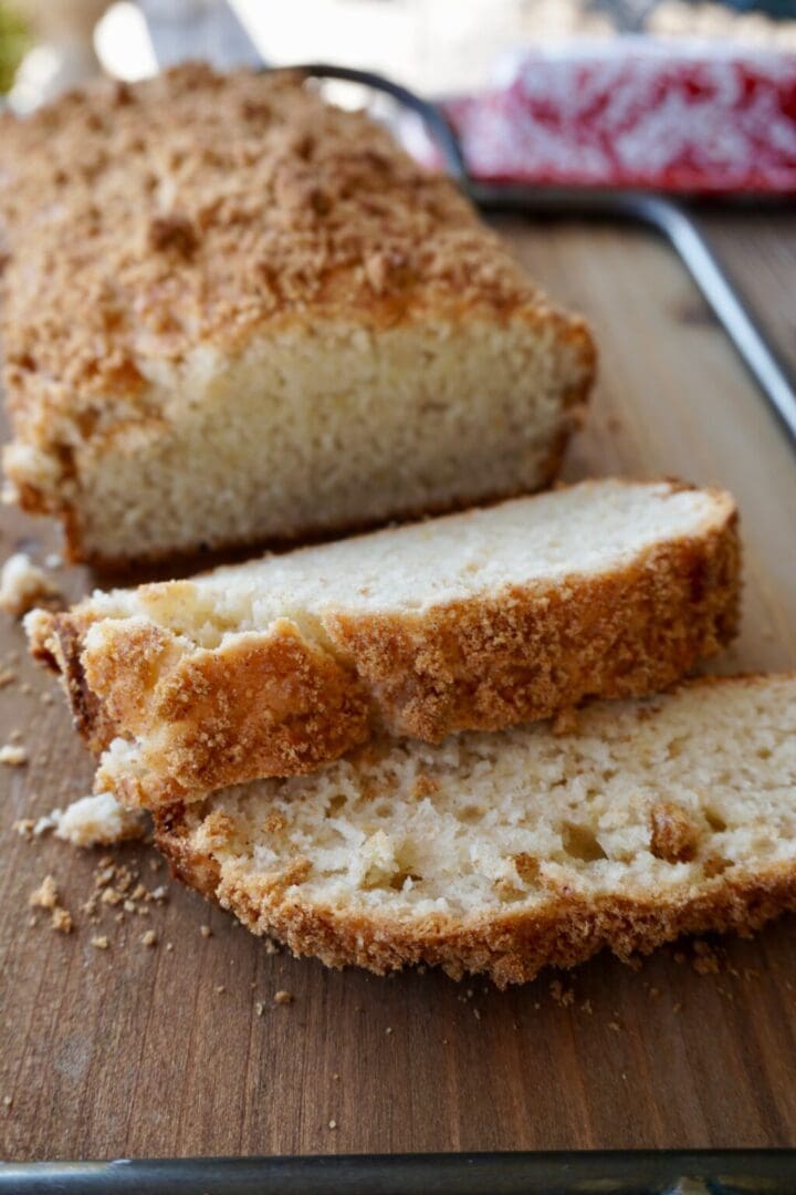 Banana Bread with Brown Sugar Crumble
– Kent Rollins