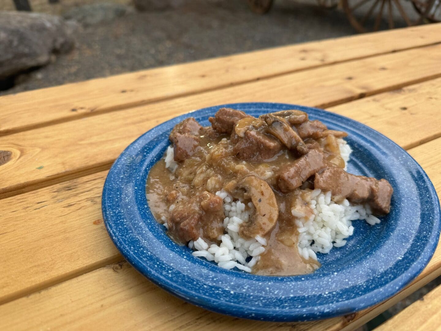 Beef Tips and Rice - Kent Rollins