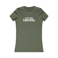 Cast Iron Cowgirl Ladies' T-Shirt