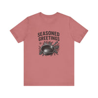 Seasoned Greetings Holiday T-Shirt for Adults