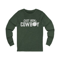 Cast Iron Cowboy Logo Long Sleeved Tee