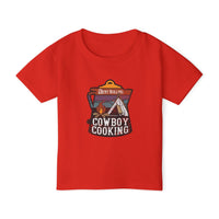 Cute Cowboy Cooking Toddler T-shirt