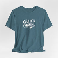 Cast Iron Cowgirl T-Shirt — Adult Unisex Classic Fit