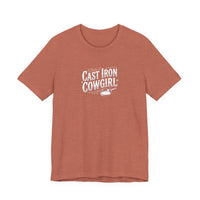 Cast Iron Cowgirl T-Shirt — Adult Unisex Classic Fit