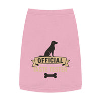 Official Taste Tester Pet Tank Top
