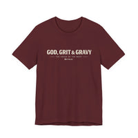 God, Grit & Gravy Tee