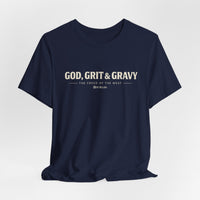 God, Grit & Gravy Tee