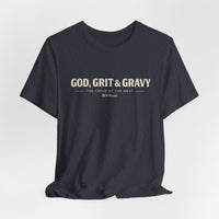 God, Grit & Gravy Tee