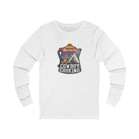 Cowboy Cooking Coffee Pot Long Sleeve Tee