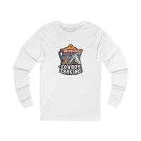 Cowboy Cooking Coffee Pot Long Sleeve Tee