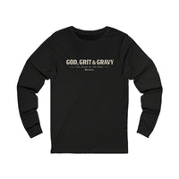 God, Grit & Gravy Long Sleeve Tee