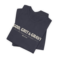God, Grit & Gravy Tee