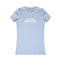 Cast Iron Cowgirl Ladies' T-Shirt