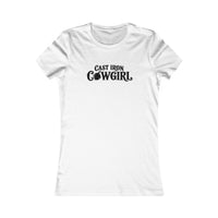 Cast Iron Cowgirl Ladies' T-Shirt