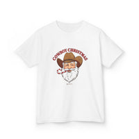 Cowboy Christmas' Santa - Youth Tee; Kids Sizes