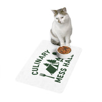 Culinary Mess Hall Pet Food Mat - 12x18 Anti-Slip Mat