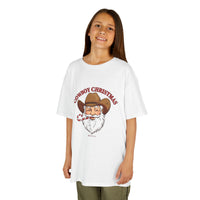 Cowboy Christmas' Santa - Youth Tee; Kids Sizes