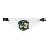 Camp Patrol Pet Bandana Collar