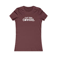 Cast Iron Cowgirl Ladies' T-Shirt