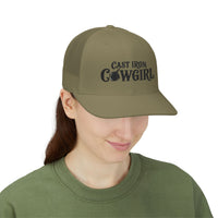 Cast Iron Cowgirl Snapback Trucker Cap