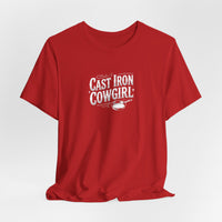 Cast Iron Cowgirl T-Shirt — Adult Unisex Classic Fit