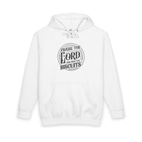 "Praise the Lord and Pass the Biscuits" Heavyweight Hoodie