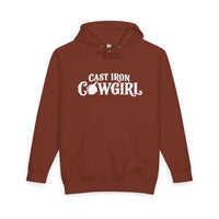 Cast Iron Cowgirl Hoodie — Western Heavyweight Hoodie