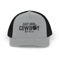 Cast Iron Cowboy Embroidered Trucker Cap