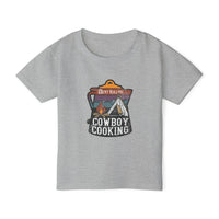 Cute Cowboy Cooking Toddler T-shirt