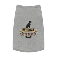 Official Taste Tester Pet Tank Top