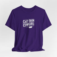 Cast Iron Cowgirl T-Shirt — Adult Unisex Classic Fit