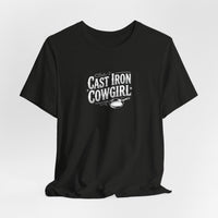 Cast Iron Cowgirl T-Shirt — Adult Unisex Classic Fit