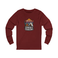 Cowboy Cooking Coffee Pot Long Sleeve Tee