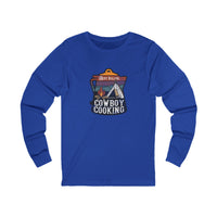 Cowboy Cooking Coffee Pot Long Sleeve Tee