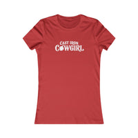 Cast Iron Cowgirl Ladies' T-Shirt