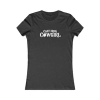 Cast Iron Cowgirl Ladies' T-Shirt