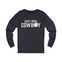 Cast Iron Cowboy Logo Long Sleeved Tee