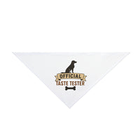 Official Taste Tester Dog Bandana
