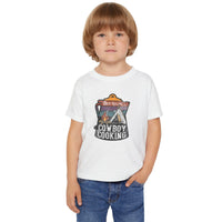 Cute Cowboy Cooking Toddler T-shirt