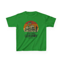 Cast Iron Cowboy Kids Heavy Cotton Tee
