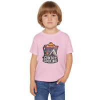 Cute Cowboy Cooking Toddler T-shirt