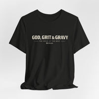God, Grit & Gravy Tee