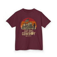 Cast Iron Cowboy Kids Heavy Cotton Tee