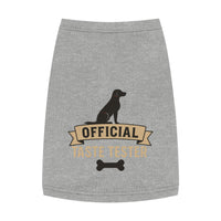 Official Taste Tester Pet Tank Top