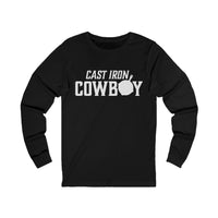 Cast Iron Cowboy Logo Long Sleeved Tee