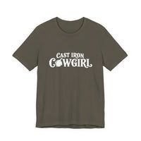 Cast Iron Cowgirl T-Shirt - Unisex Classic Fit