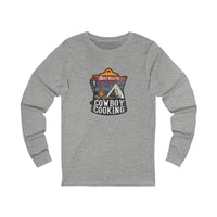 Cowboy Cooking Coffee Pot Long Sleeve Tee