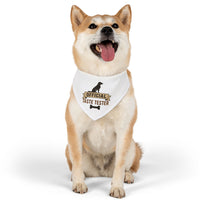 Official Taste Tester Pet Bandana Collar