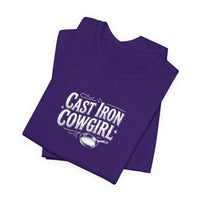 Cast Iron Cowgirl T-Shirt — Adult Unisex Classic Fit