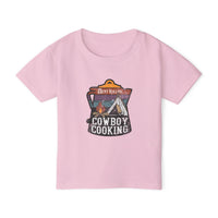 Cute Cowboy Cooking Toddler T-shirt